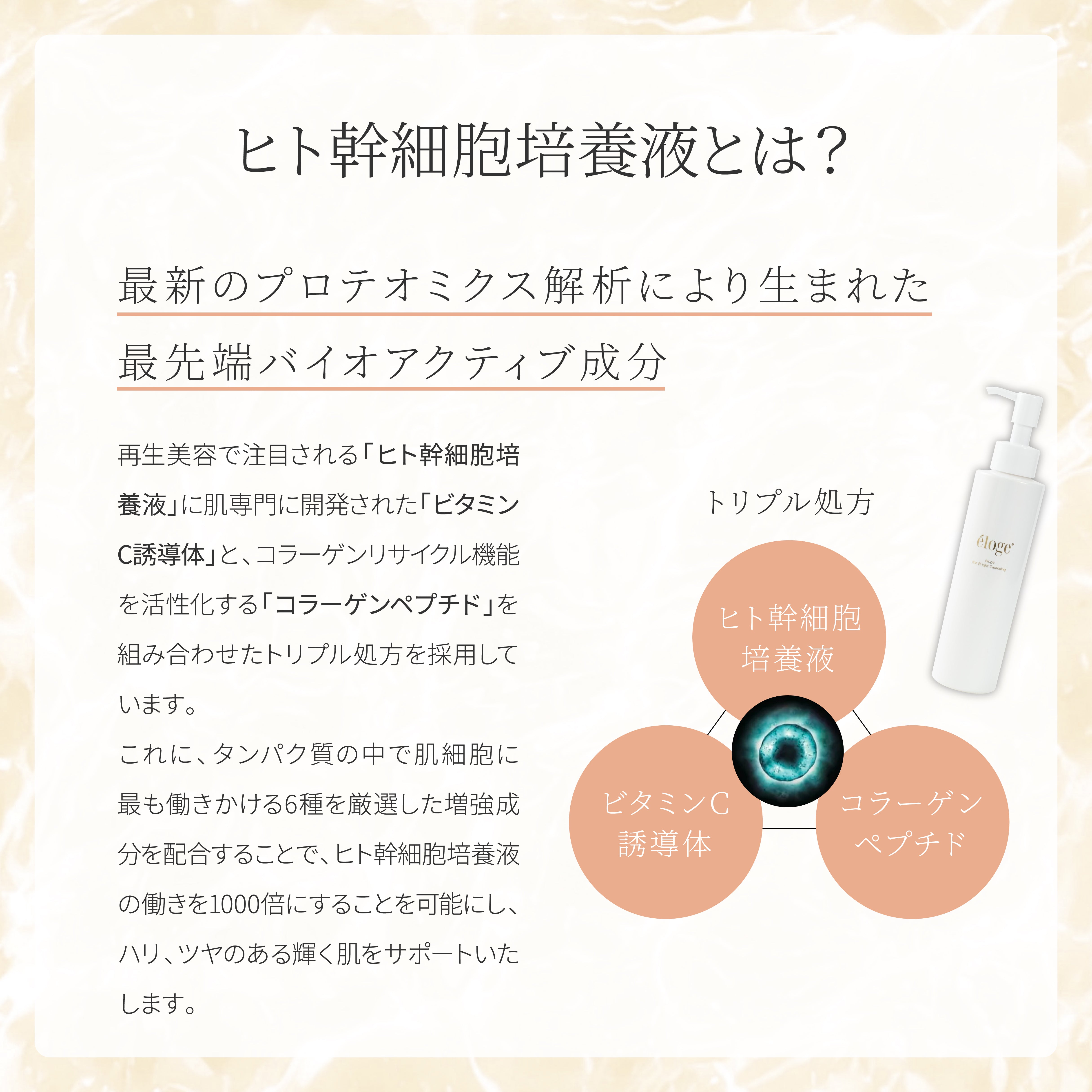 ザ ブライトクレンジング 150ml – eloge公式オンラインストア